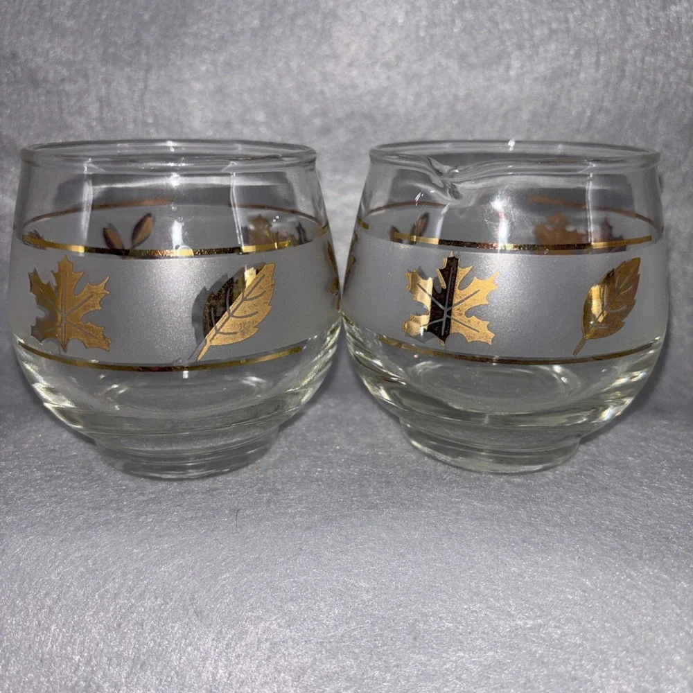 Libbey vintage golden